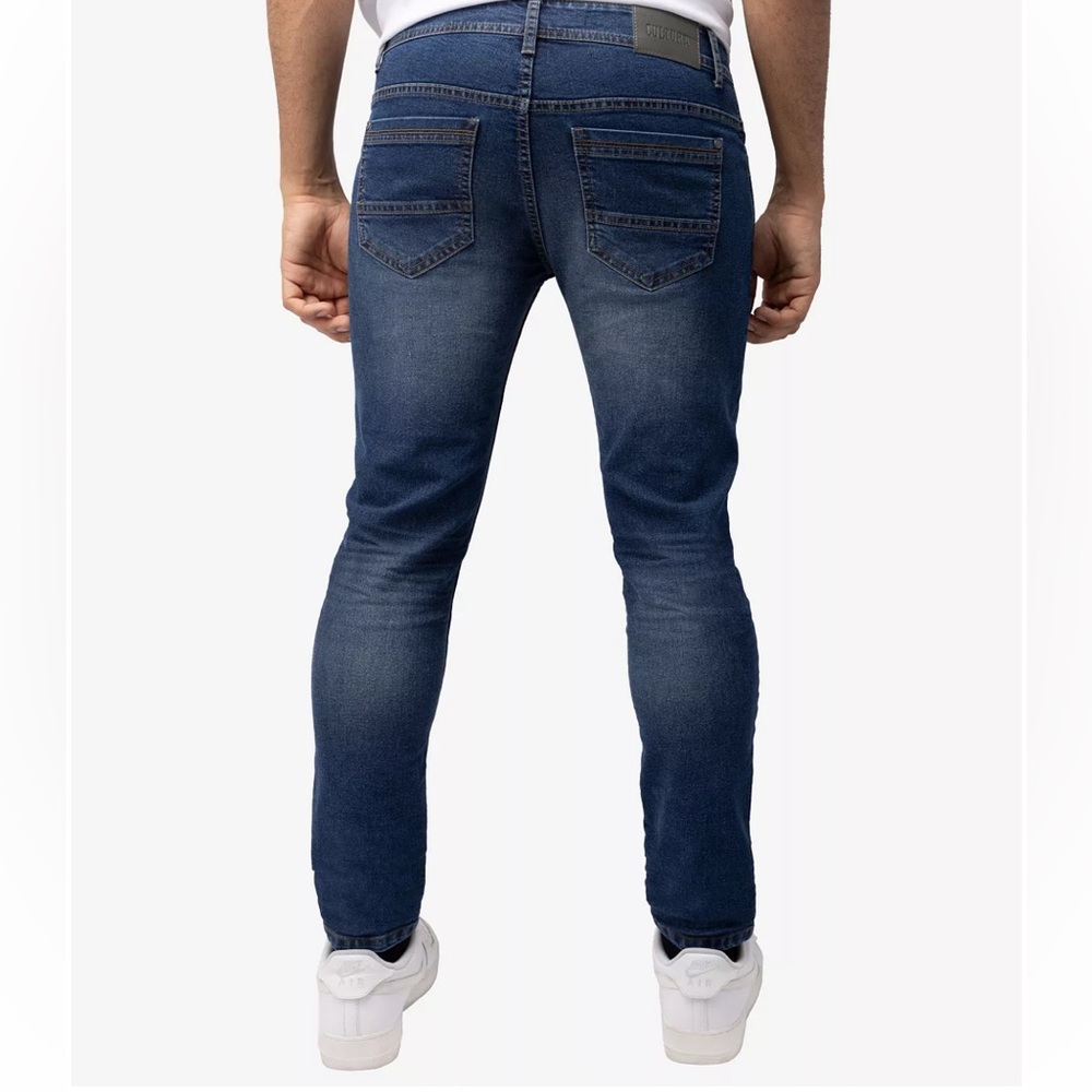 Cultura Men's Skinny Fit Denim Jeans 34x30 aim fit NWT